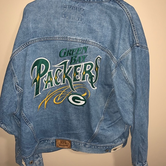Green Bay Packers Vintage jean jacket. Authentic! - Picture 4 of 5
